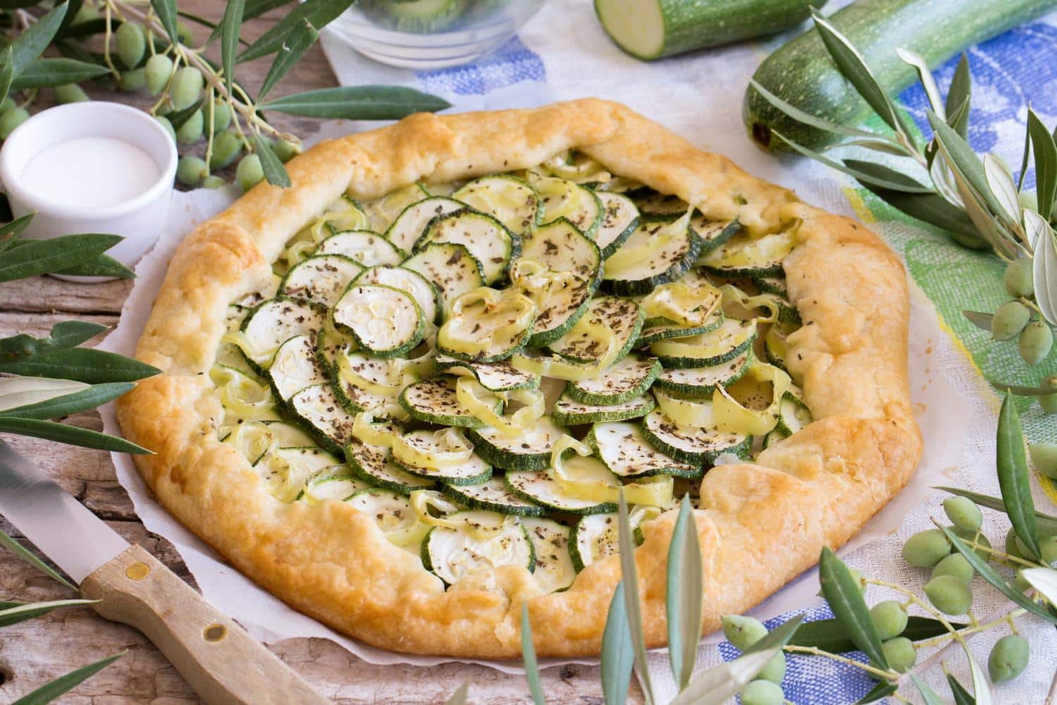 Pas besoin de précuisson : les tartes aux courgettes sont toujours réussies avec cette recette express