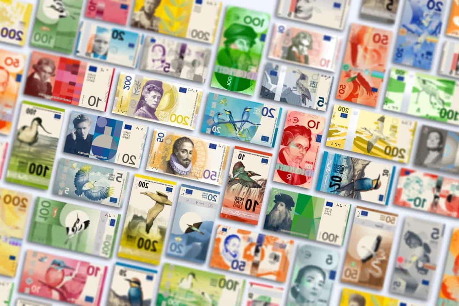 L'euro s'offre un relooking : voici à quoi vont ressembler nos futurs billets de banque