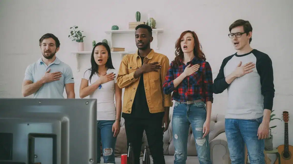 Cast members of Adults Season 2 posing together