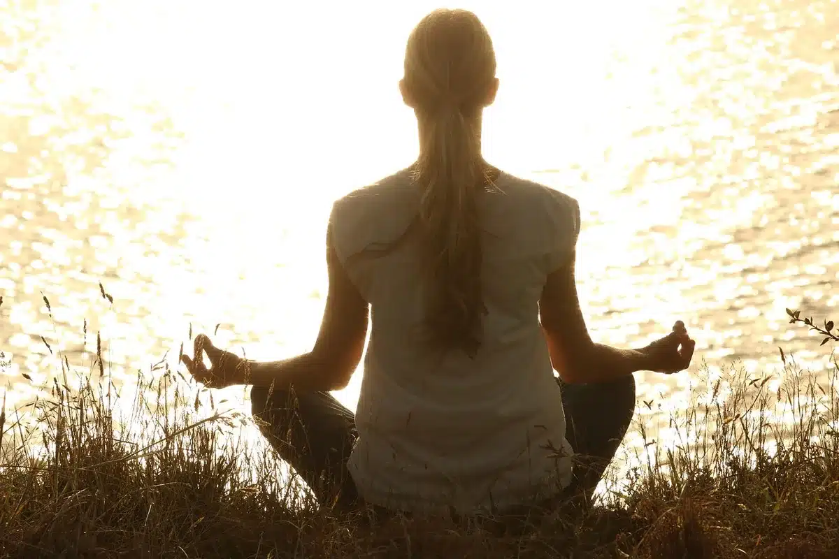 A person in a moment of quiet reflection, representing personal growth and self-trust