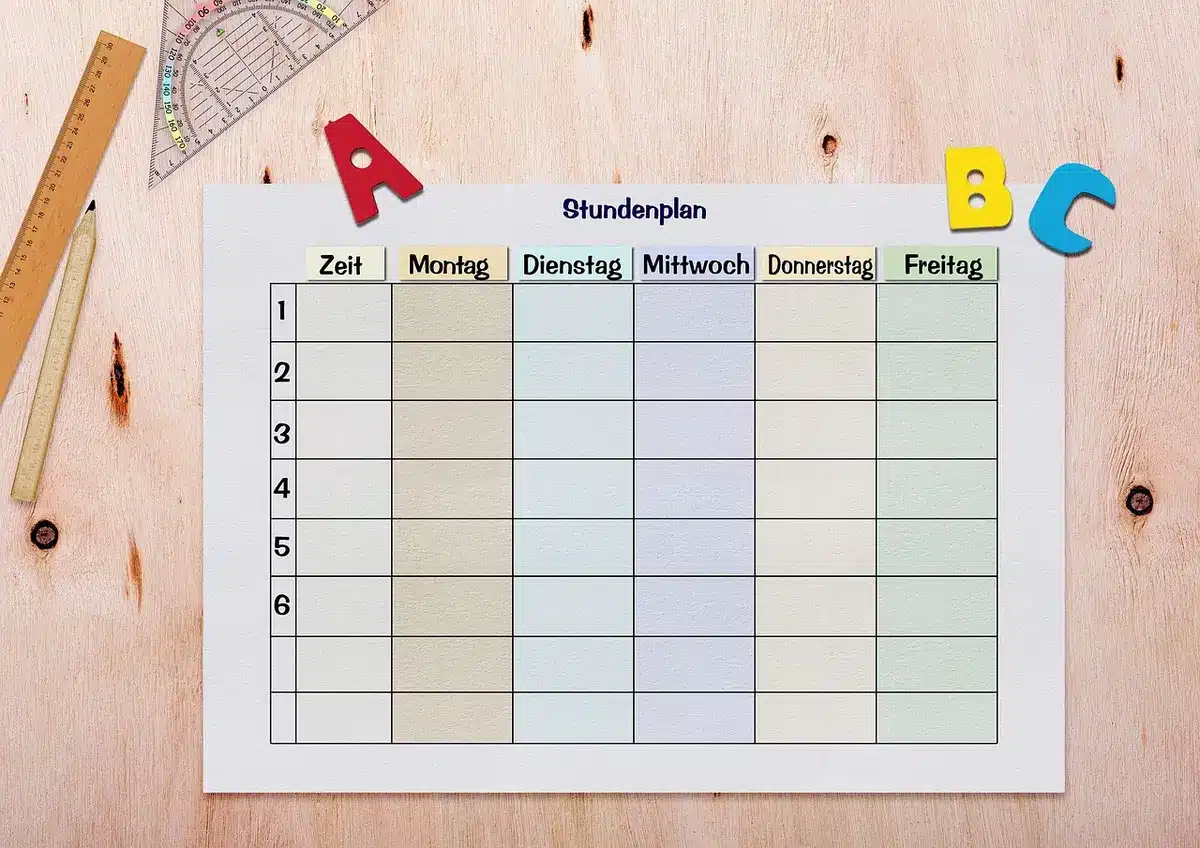 Enfants de première année apprenant à reconnaître les lettres et les sons